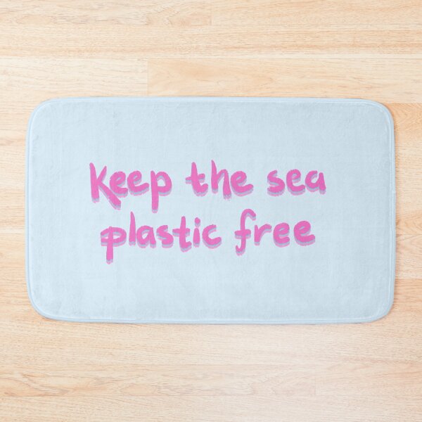 Item preview, Keep the sea plastic free designed and sold by pinkyfish1010.