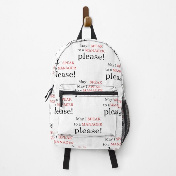 Item preview, May I SPEAK to a MANAGER please! designed and sold by RobbiesMusic.