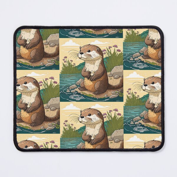 Item preview, River Otter designed and sold by Raccoonidae.