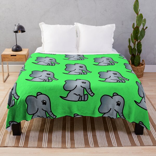Item preview, Cute Little Baby Elephant - Colour designed and sold by LadySquiggle.