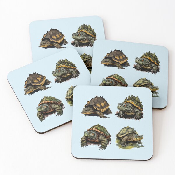 Item preview, Alligator Snapping Turtle Reptile Wildlife Giant Turtle Pack  designed and sold by levyhanderson.