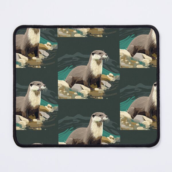 Item preview, River Otter designed and sold by Raccoonidae.
