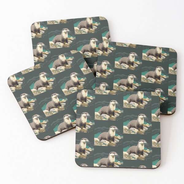 Item preview, River Otter designed and sold by Raccoonidae.