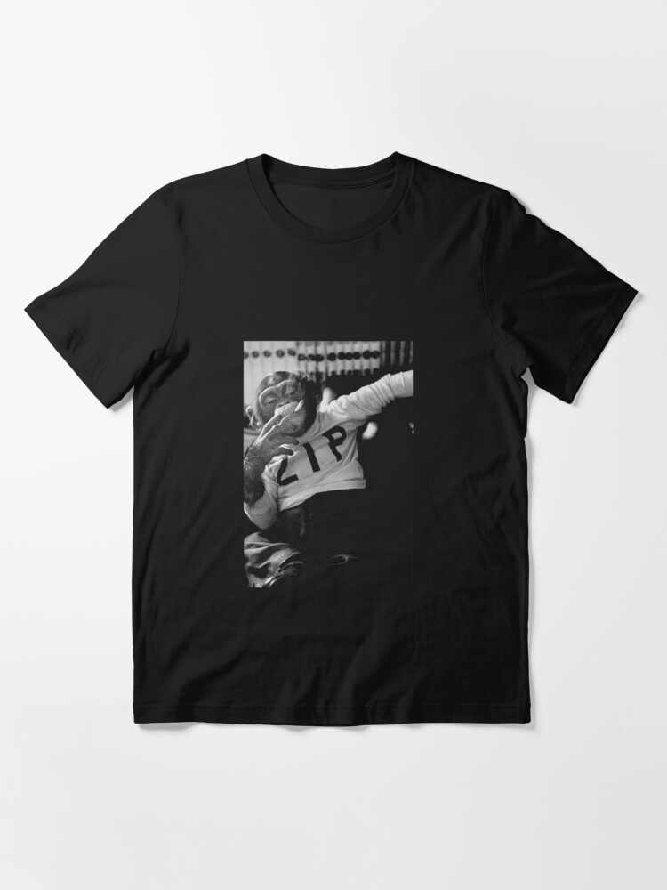 Wellcoda Monkey Mafia Smoke Mens T-Shirt, Ape Graphic Printed Tee 