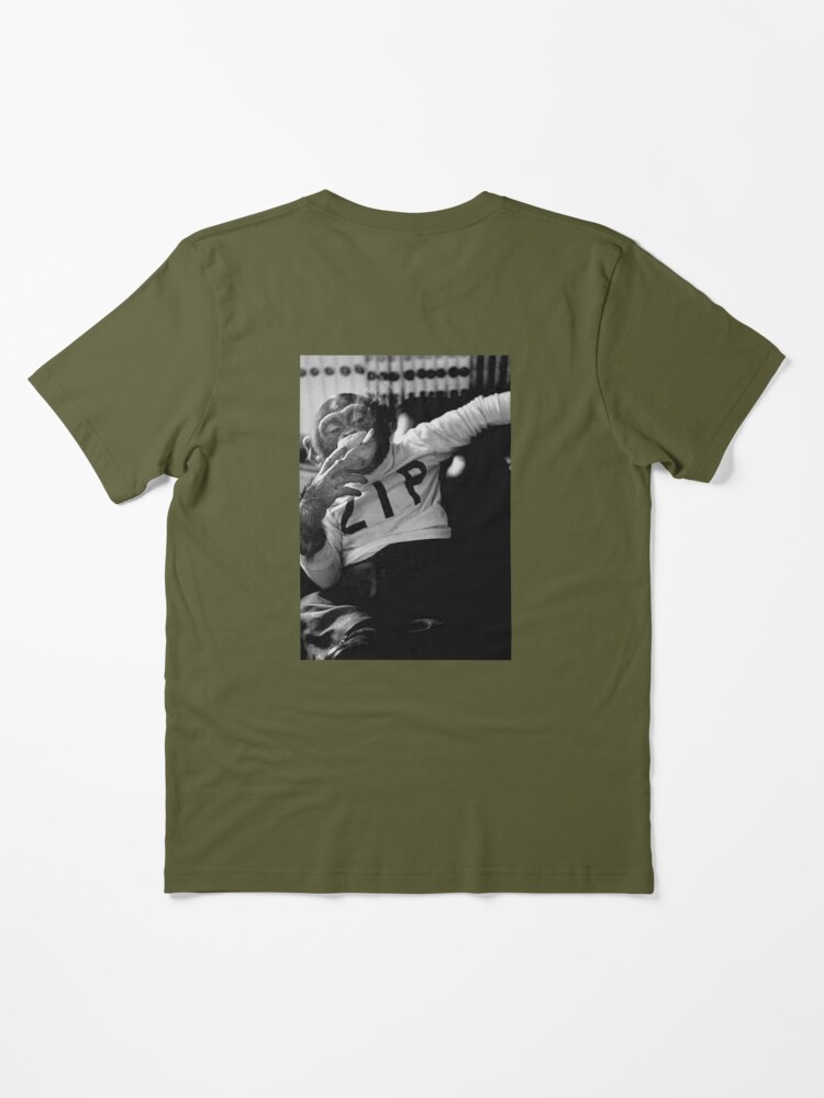 Wellcoda Monkey Mafia Smoke Mens T-Shirt, Ape Graphic Printed Tee 