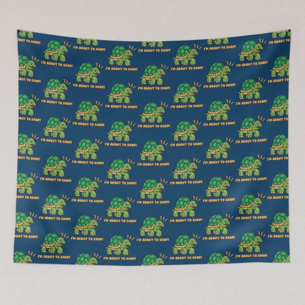 Item preview, alligator snapping turtle reptile wildlife designed and sold by levyhanderson.