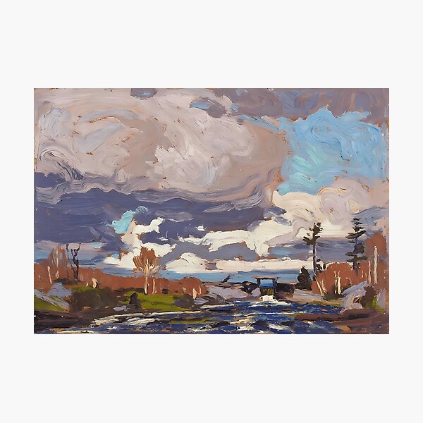 Item preview, Tom Thomson, Tea Lake Dam designed and sold by TheRedVineyard.