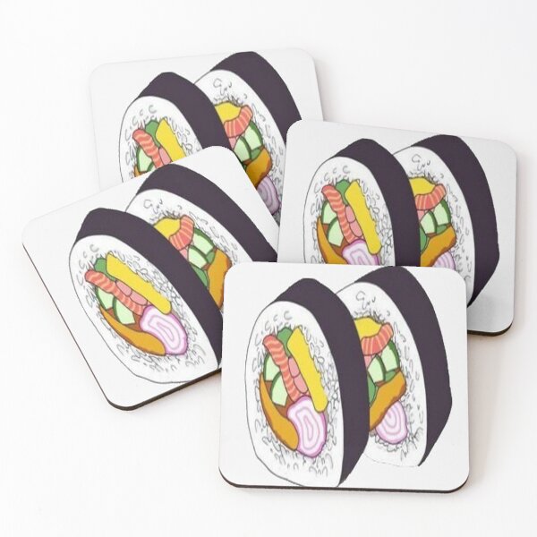 Item preview, Classic Kimbap Delicous Cartoon T Shirt designed and sold by RykerStout.