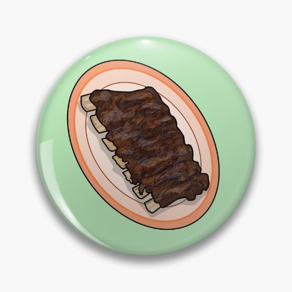 Item preview, Short ribs cartoon illustration designed and sold by Misscartoon.