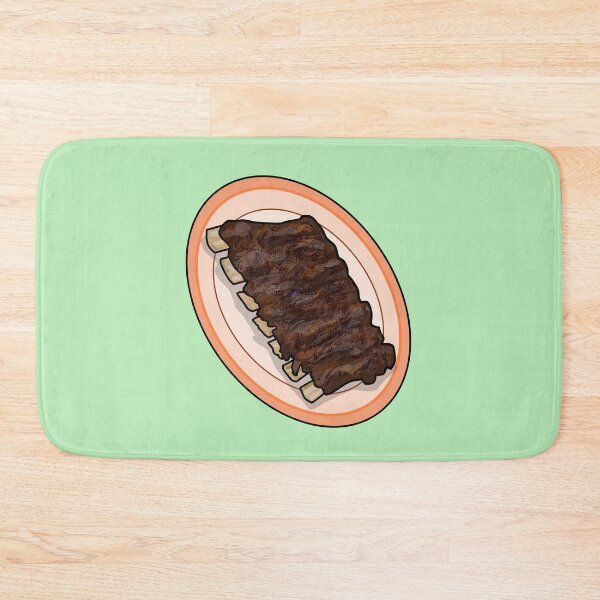Item preview, Short ribs cartoon illustration designed and sold by Misscartoon.
