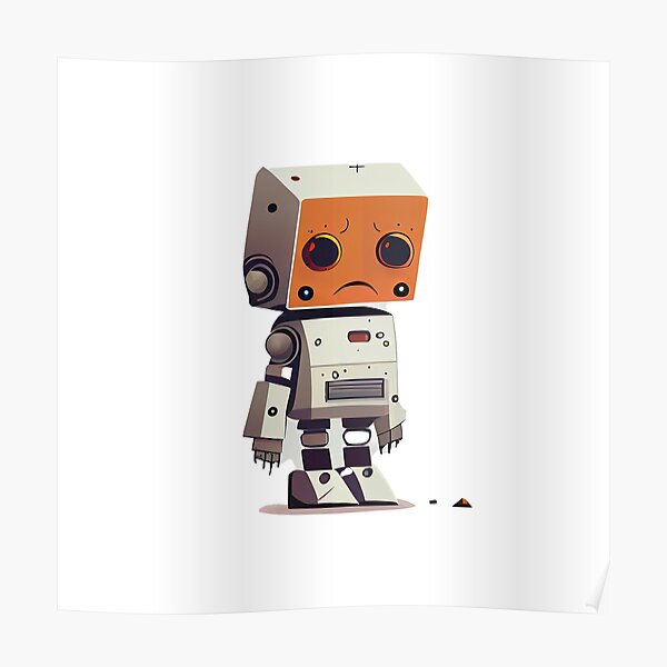 Sad Robot Posters for Sale | Redbubble Sad Robot Posters for Sale | Redbubble
