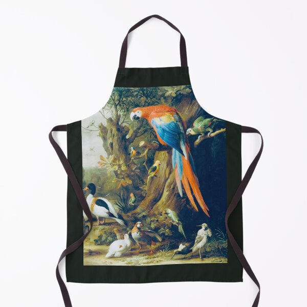 Item preview, (Detail of) A Macaw, Ducks, Parrots and Other Birds in a Landscape by Jacob Bogdani (digitally enhanced) designed and sold by Amanda1775.