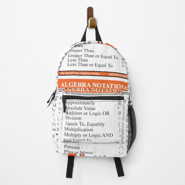 Item preview, Algebra One Notation and Symbols: The AlgebraMatrix at Redbubble designed and sold by Mark Stansberry.