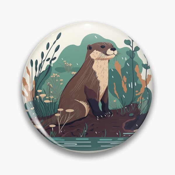 Item preview,  River Otter designed and sold by Raccoonidae.