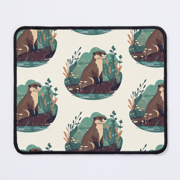 Item preview, River Otter designed and sold by Raccoonidae.
