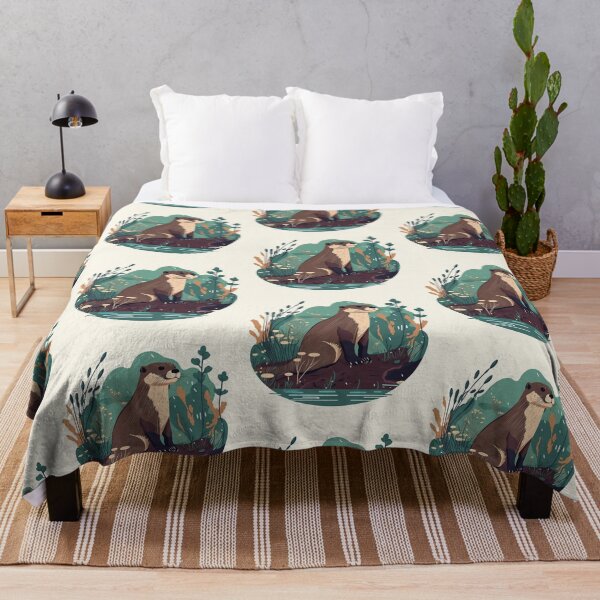 Item preview,  River Otter designed and sold by Raccoonidae.