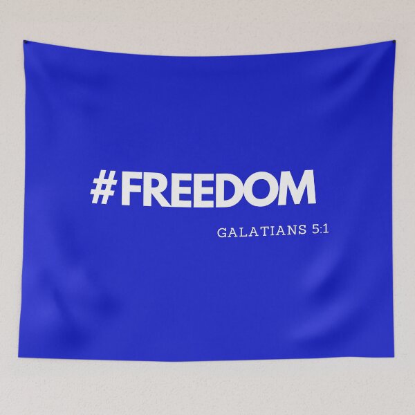 Item preview, #FREEDOM designed and sold by True Vine Apparel JA.