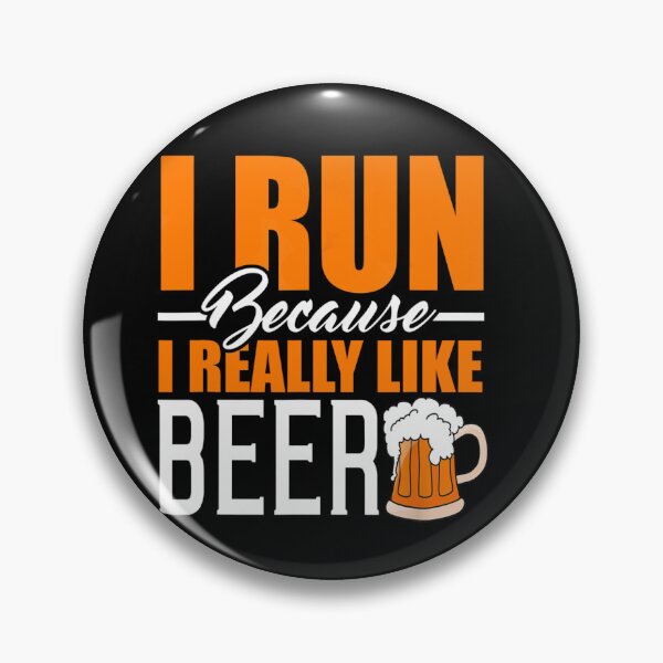 Item preview, I Run Because I Really Like Beer - Funny Running designed and sold by guyebeder.