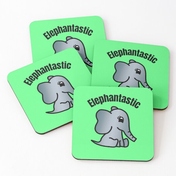 Item preview, ELEPHANTASTIC - Cute Little Baby Elephant designed and sold by LadySquiggle.