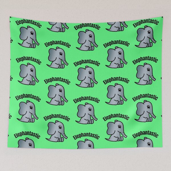 Item preview, ELEPHANTASTIC - Cute Little Baby Elephant designed and sold by LadySquiggle.