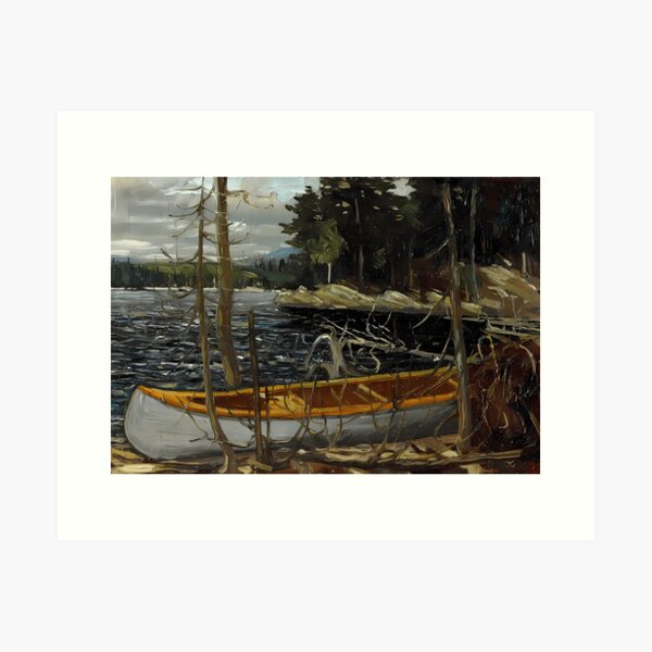 Item preview, Tom Thomson, The Canoe designed and sold by TheRedVineyard.