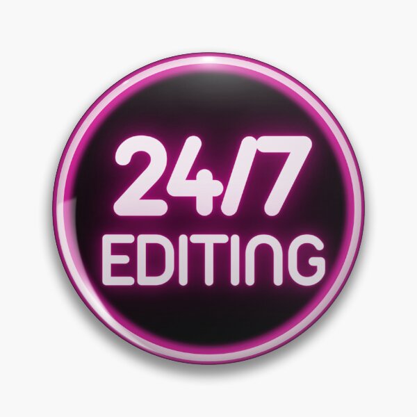 Item preview, 24/7 Editing designed and sold by Chai Time.