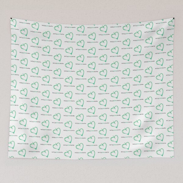 Item preview, Kelly Green Herbs Heart Leaf Logo Alternative designed and sold by Kelly McNabb.