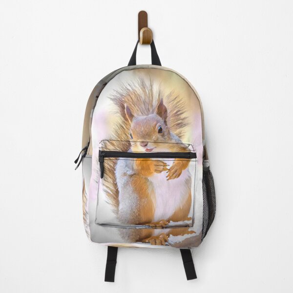 Item preview, Nature Lover Squirrel Art Portrait - For a squirrel lover, for a nature lover, decorating print. designed and sold by Wentoo.