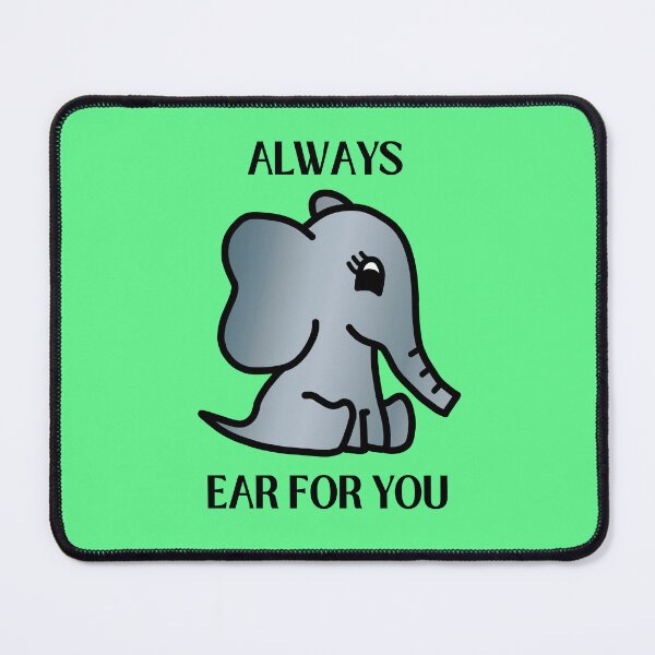 Item preview, Always EAR For You - Cute Little Baby Elephant designed and sold by LadySquiggle.