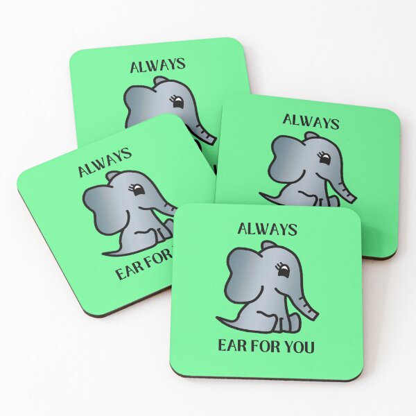 Item preview, Always EAR For You - Cute Little Baby Elephant designed and sold by LadySquiggle.