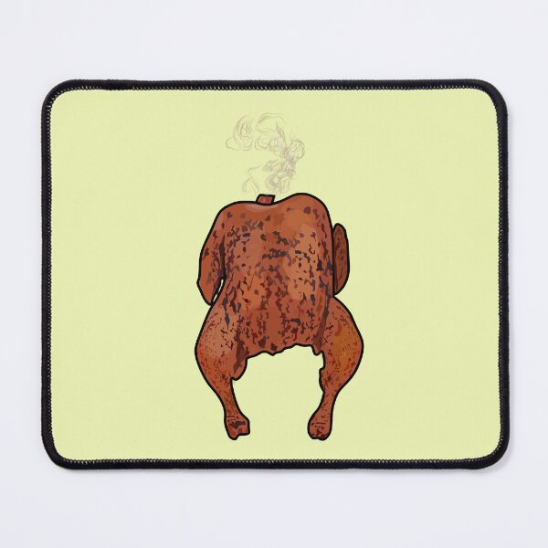 Item preview, Roast chicken cartoon illustration designed and sold by Misscartoon.