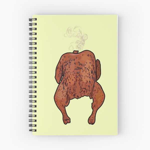 Item preview, Roast chicken cartoon illustration designed and sold by Misscartoon.
