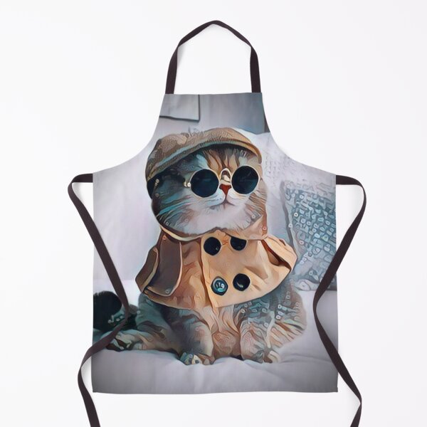 Item preview, Cat Lover Inspector Cat Art Print - For a cat lover, for a cat owner, decorating print. designed and sold by Wentoo.