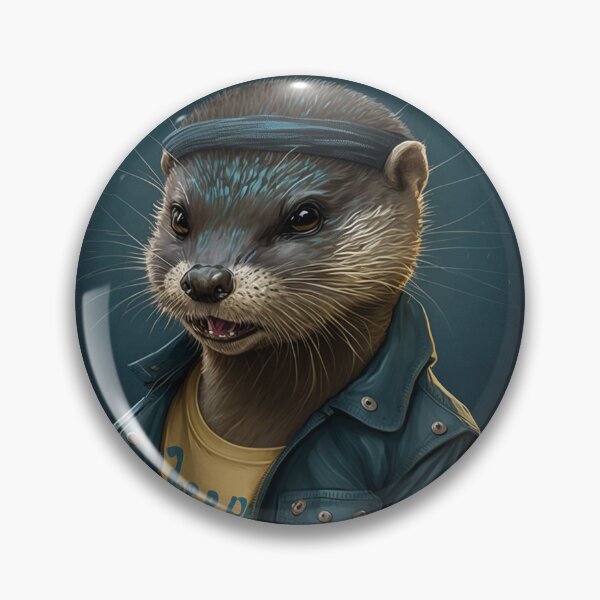 Item preview, River Otter designed and sold by Raccoonidae.