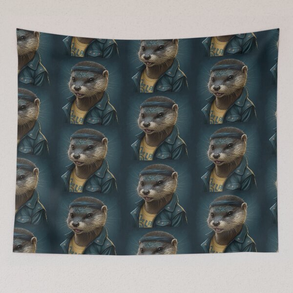Item preview, River Otter designed and sold by Raccoonidae.