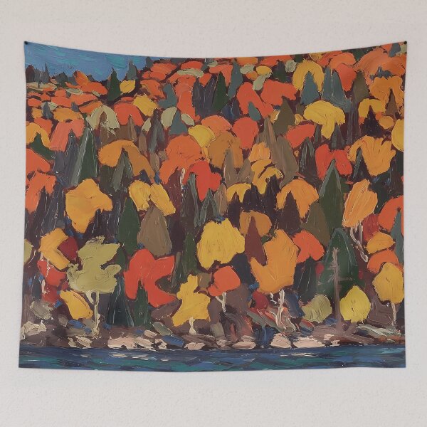 Item preview, Tom Thomson - Autumn Foliage designed and sold by TheRedVineyard.