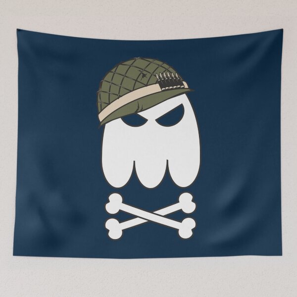 Item preview, task force doomer angry soldier skull   designed and sold by nusingular6.