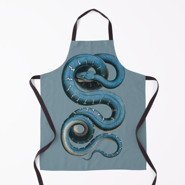 Item preview, Blue Snake Engraving - on Blue designed and sold by boltjesdesign.