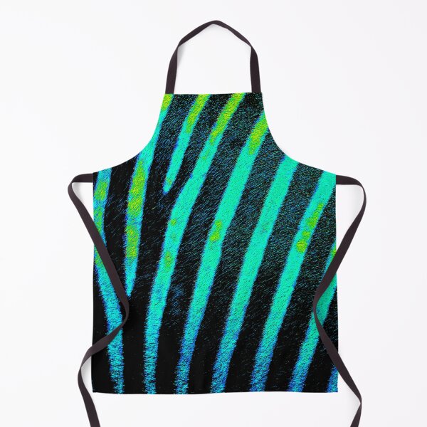 Artikelvorschau, Elektrische Zebrastreifen in Neontürkis entworfen und verkauft von WildArtDesigns.