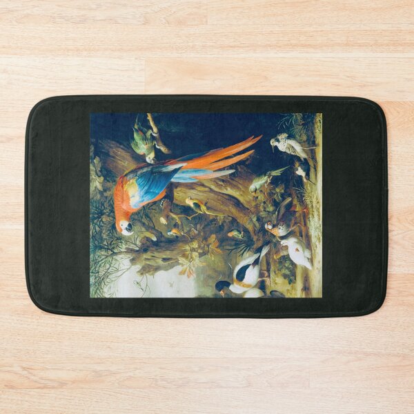 Item preview, (Detail of) A Macaw, Ducks, Parrots and Other Birds in a Landscape by Jacob Bogdani (digitally enhanced)  designed and sold by Amanda1775.