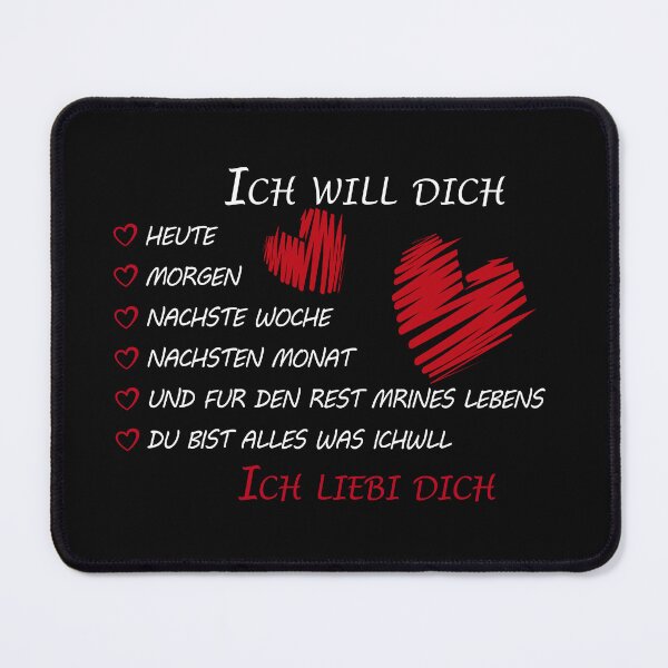 Item preview, Ich will dich  HEUTE MORGEN... designed and sold by BRoukia.