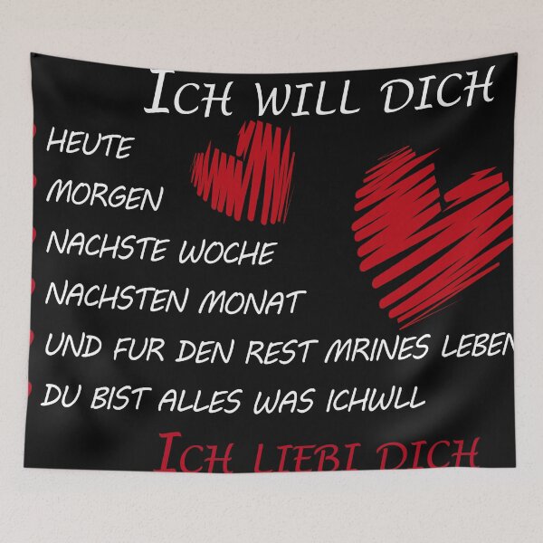 Item preview, Ich will dich  HEUTE MORGEN... designed and sold by BRoukia.