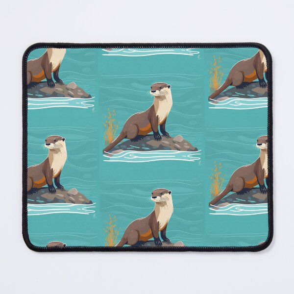 Item preview, River Otter designed and sold by Raccoonidae.