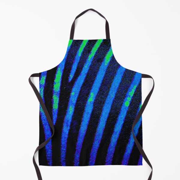 Artikelvorschau, Elektrische Zebrastreifen in Neonblau entworfen und verkauft von WildArtDesigns.