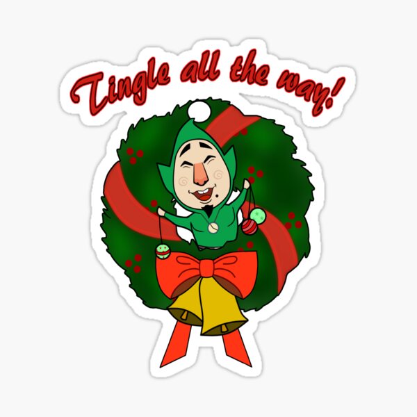 Tingle All the Way Sticker