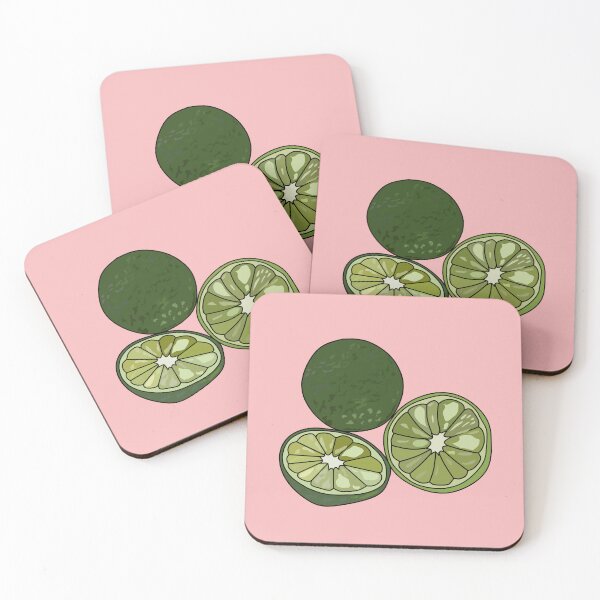 Item preview, Kaffir lime cartoon illustration designed and sold by Misscartoon.