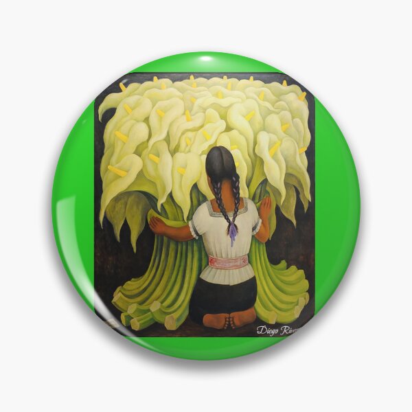 Item preview, Famous Artist: Diego Rivera - The Flower Seller (1942) designed and sold by mturns57.