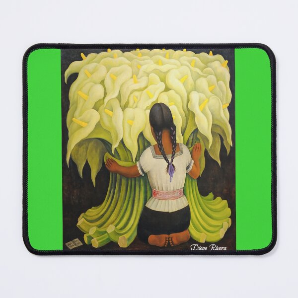 Item preview, Famous Artist: Diego Rivera - The Flower Seller (1942) designed and sold by mturns57.