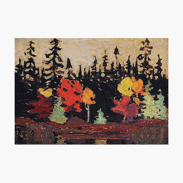 Item preview, Tom Thomson - Black Spruce and Maple designed and sold by TheRedVineyard.