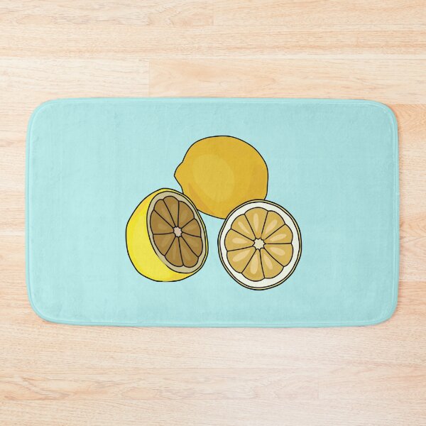 Item preview, Lemon cartoon illustration designed and sold by Misscartoon.